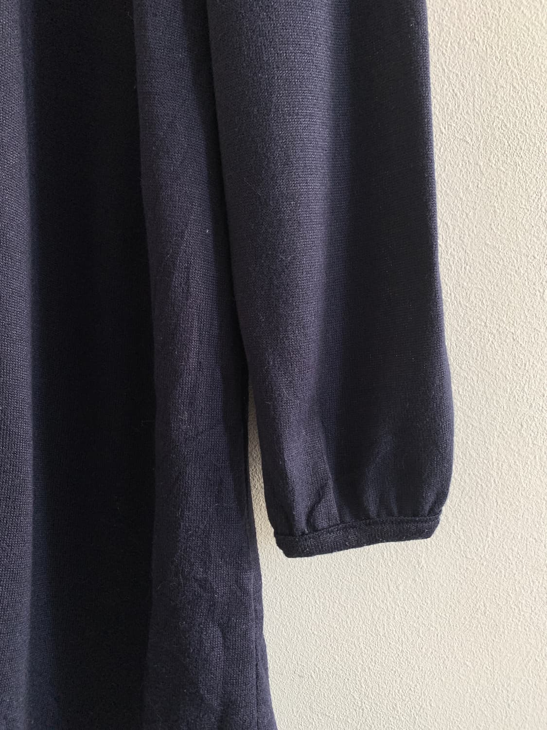 V neck lace navy dress 상품이미지4