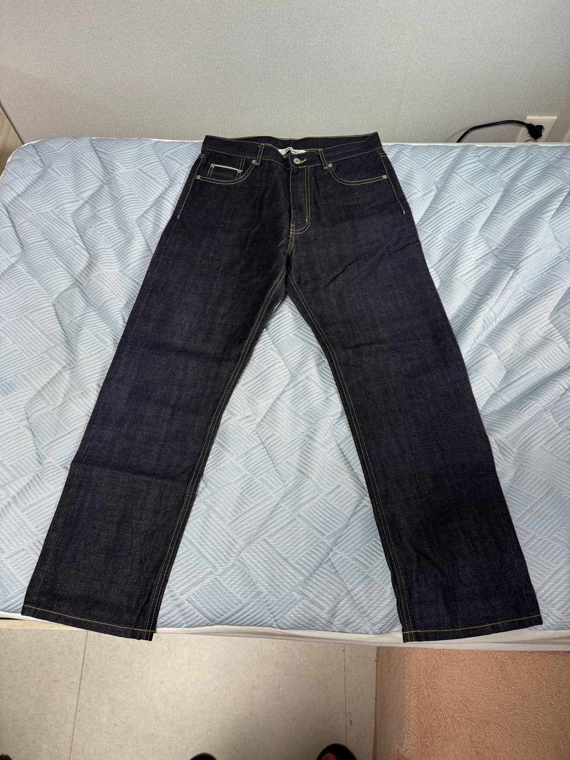 [M] 유니폼브릿지 셀비지 데님 팬츠 상품이미지1