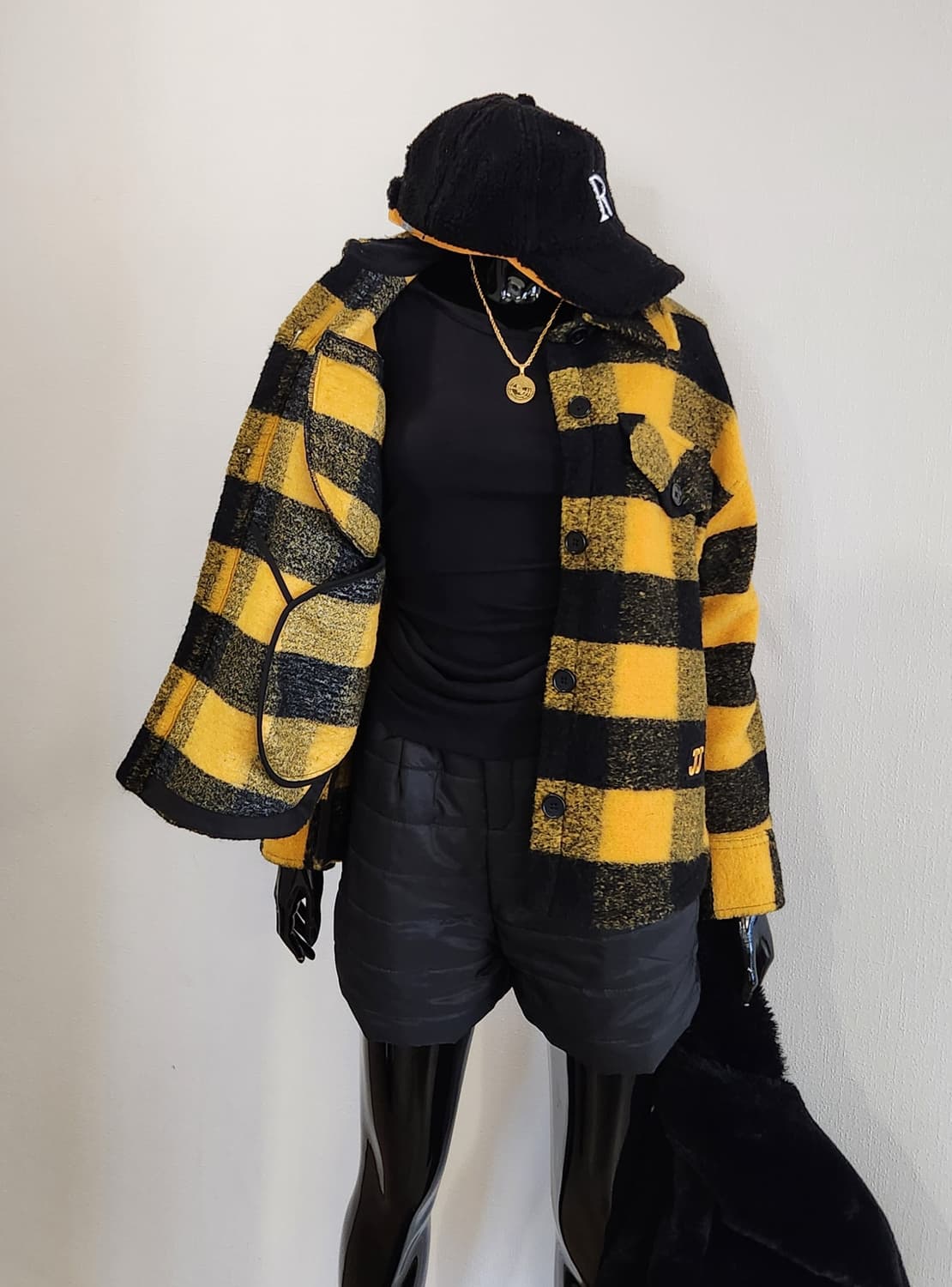 쥬시쥬디 셔츠형 겨울자켓 상품이미지6