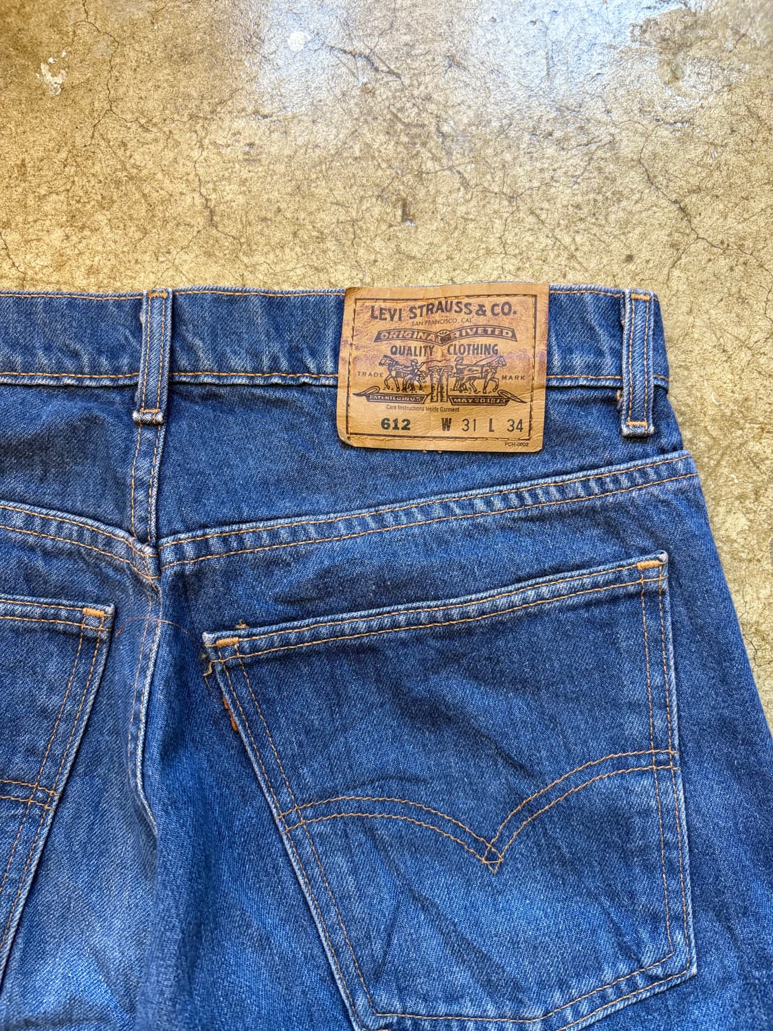 90s 98년 리바이스 612 오렌지 탭 상품이미지5