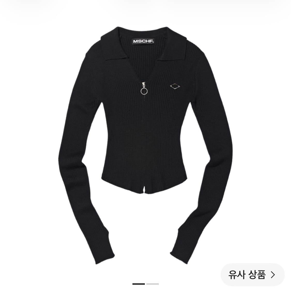미스치프 니트 롱슬리브셔츠 상품이미지1