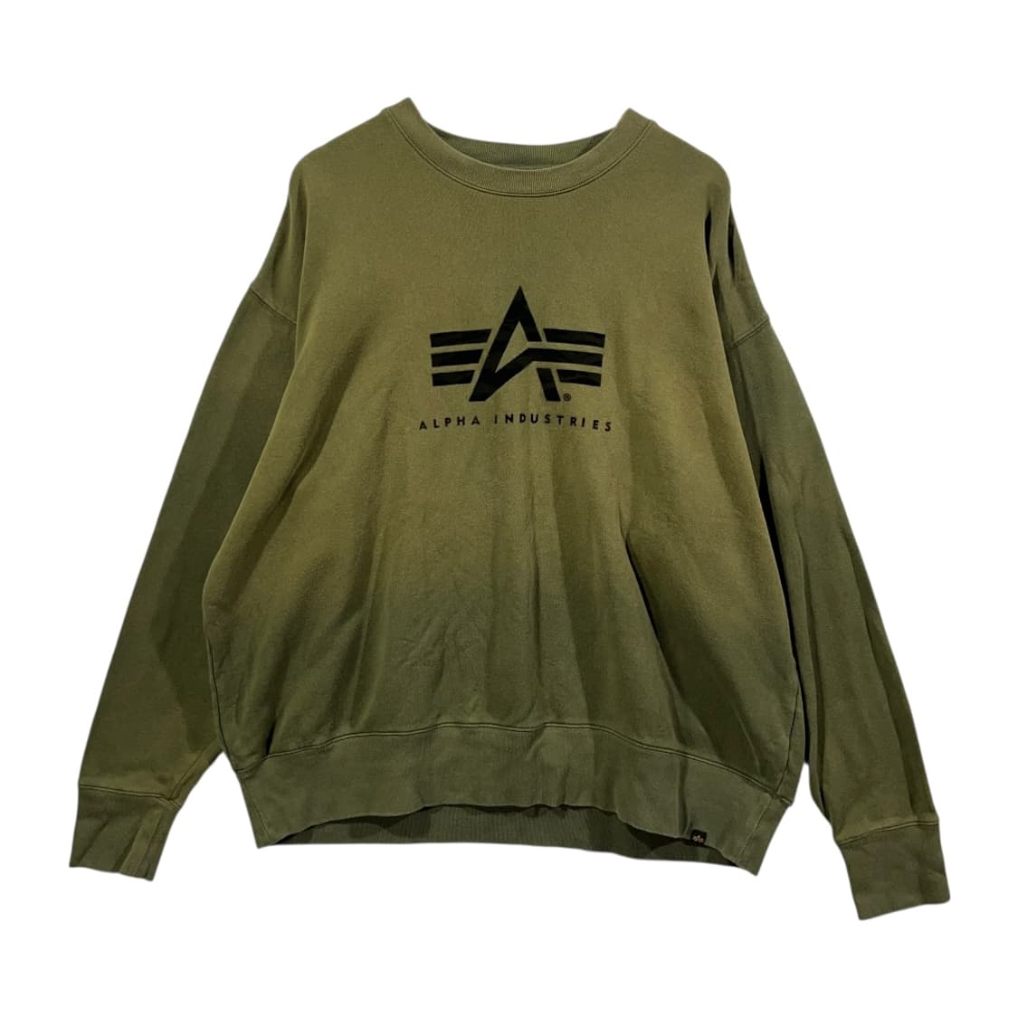 [Alpha Industries] 알파인더스트리 로고 밀리터리 맨투맨 상품이미지1