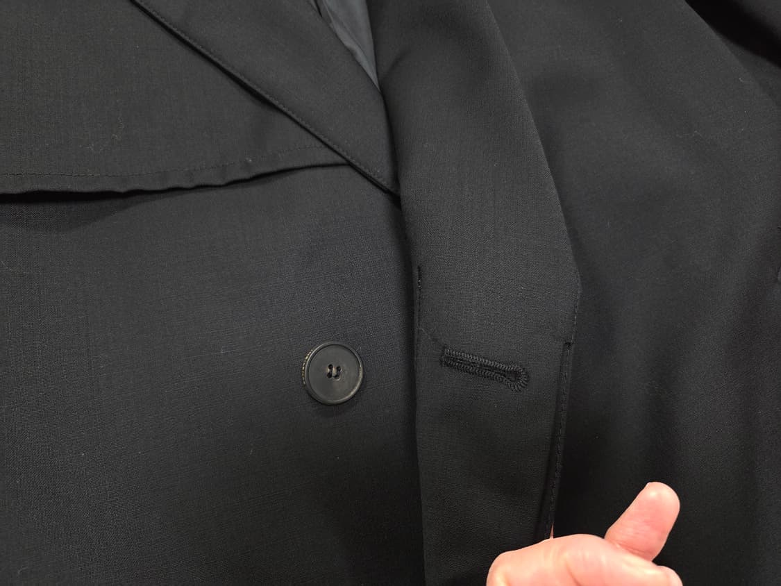 인사일런스(INSILENCE) 히든버튼 울 트렌치코트 95-100 상품이미지9