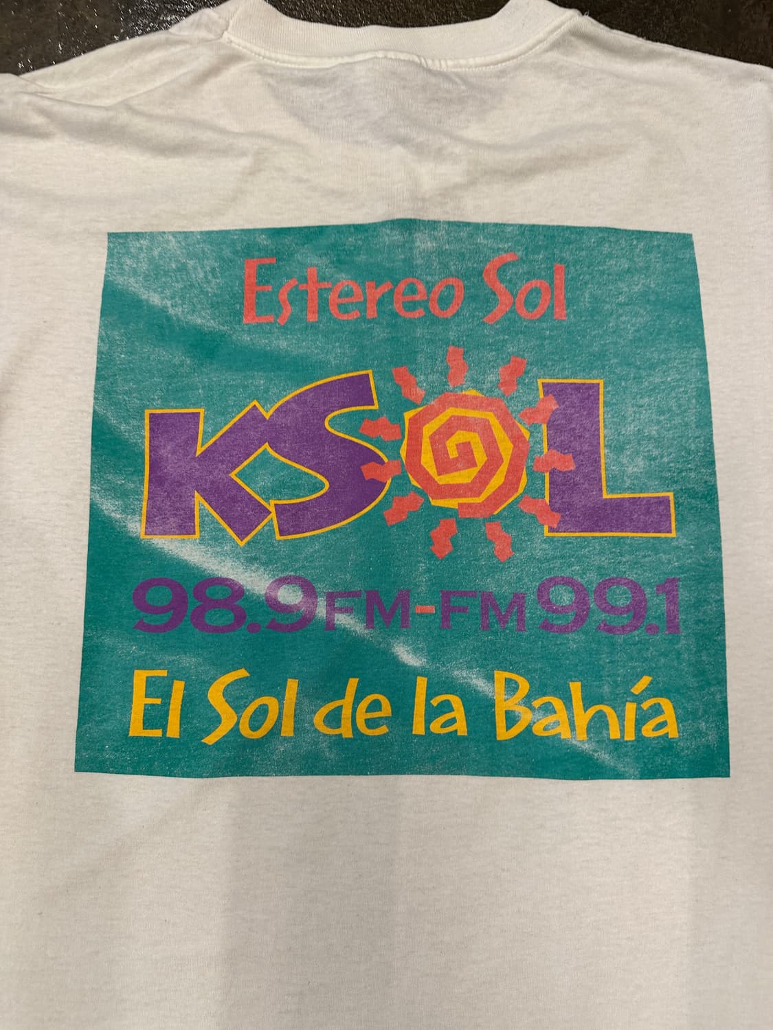 90s Hanes 헤인즈 KSOL 프린팅 티셔츠 XL 상품이미지5