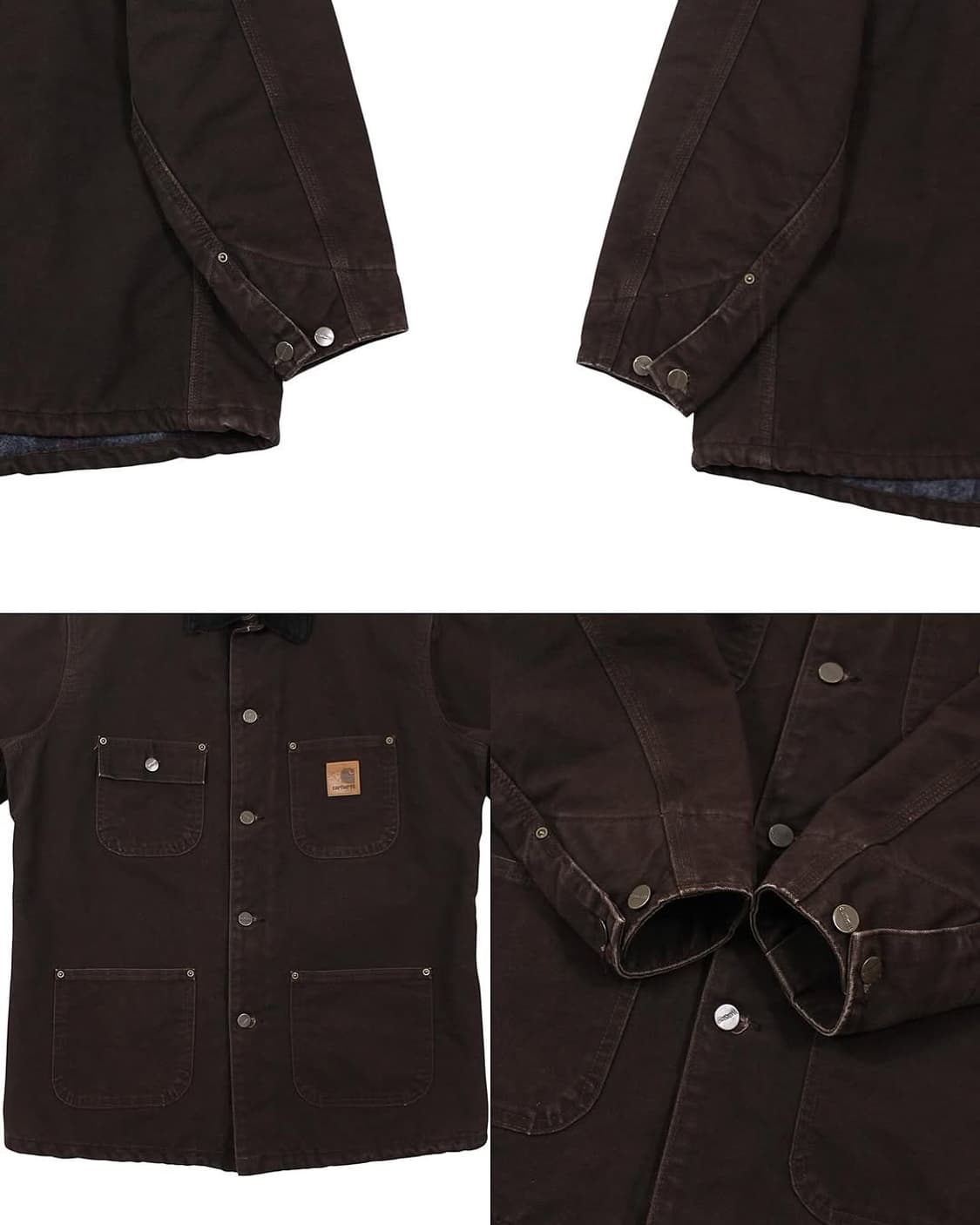 2013 칼하트 C02 DKB 초어 코트 자켓 블랭킷 안감 다크브라운 상품이미지10