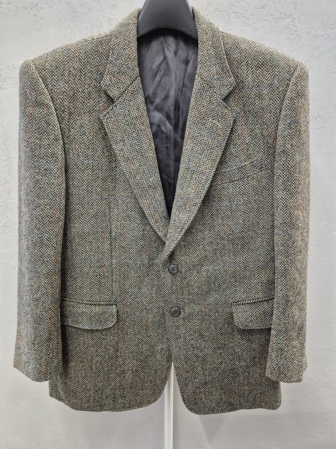 해리스 트위드 헤링본 자켓 상품이미지2