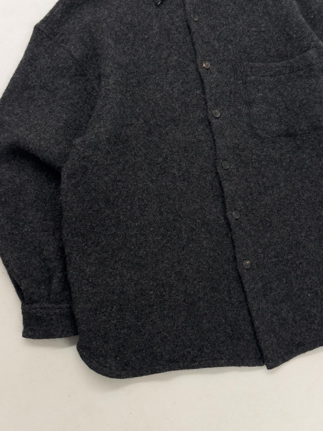 제냐 알파카 셔츠 상품이미지3