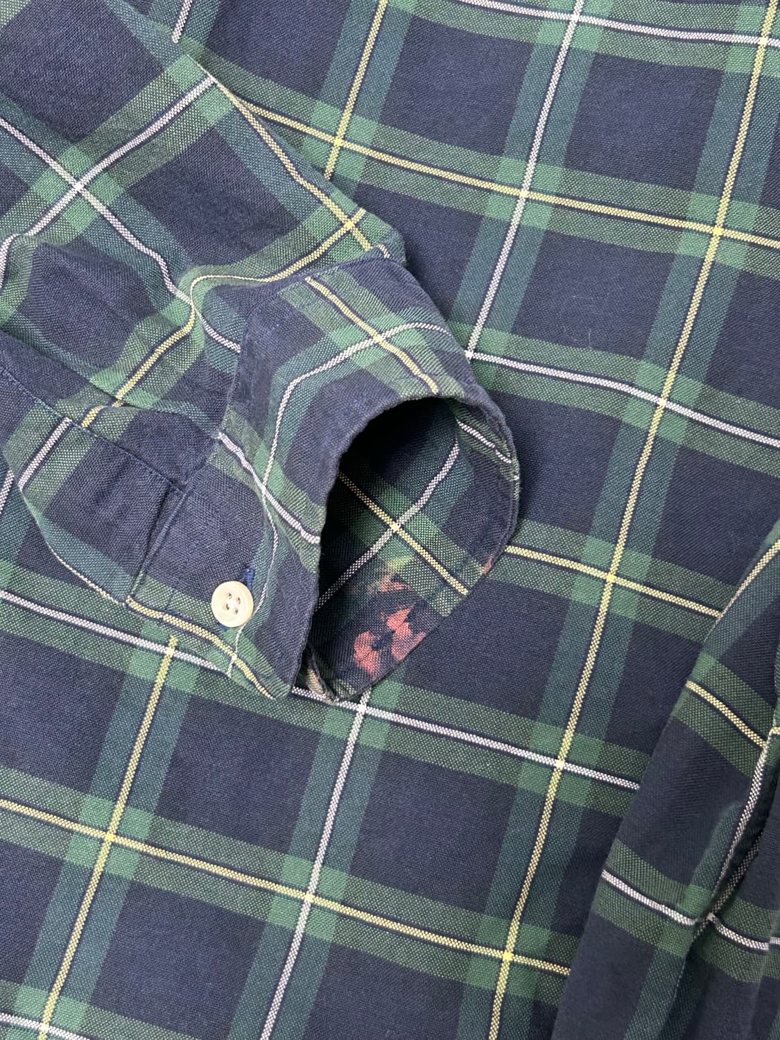 폴로 타탄체크 슬림핏 셔츠 (M) 상품이미지10
