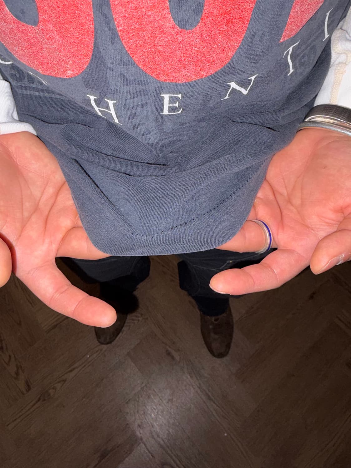 90’s Levi’s 501 logo print hard faded T 상품이미지7