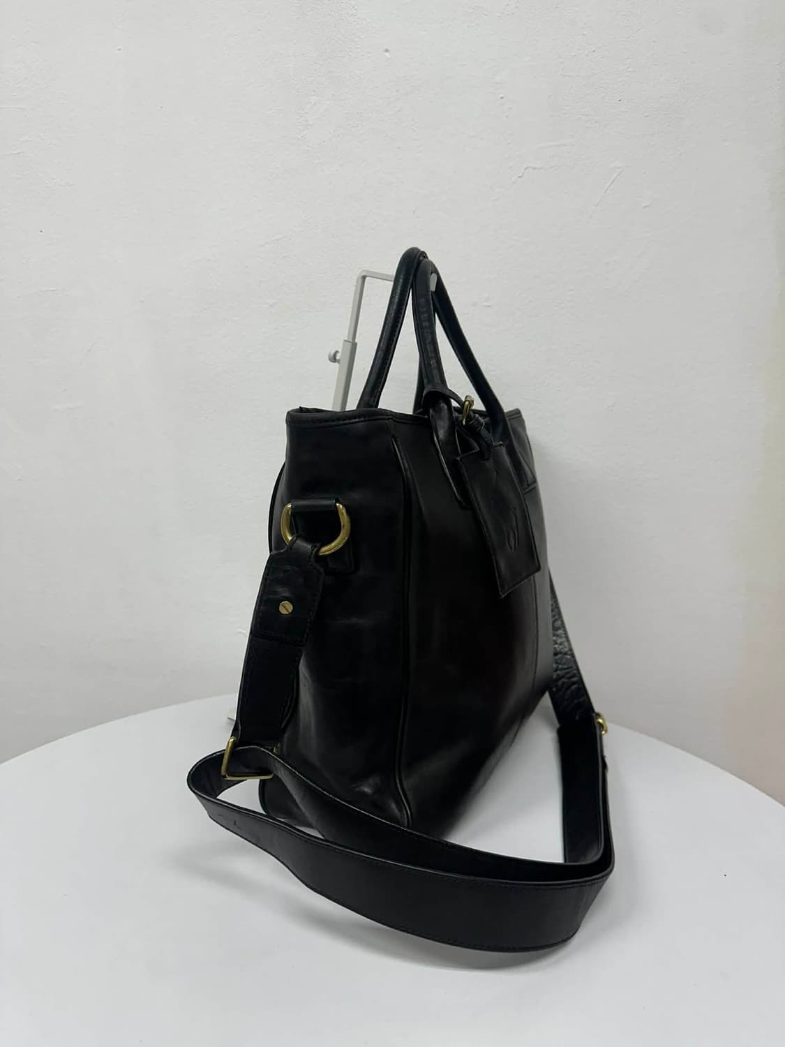 폴로 랄프로렌 카우하이드 소가죽 메신저 토트백 상품이미지2