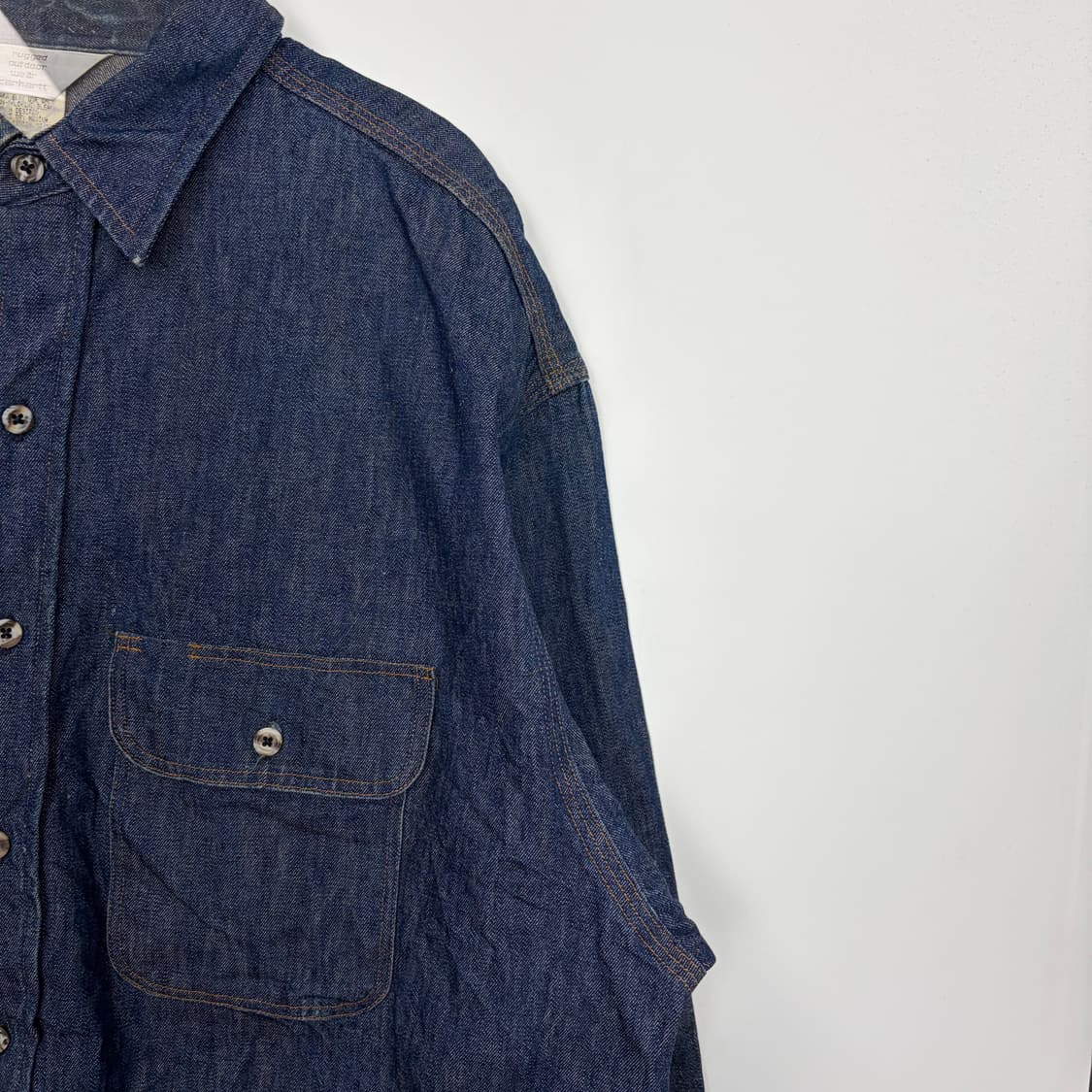 칼하트 데님 청 워크 셔츠 상품이미지4