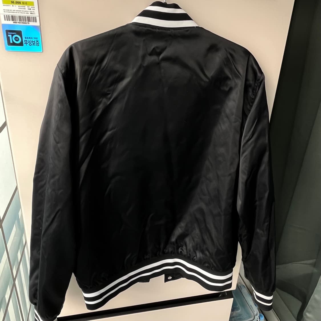 나이키 사틴 바시티 자켓 블랙 XL 상품이미지7