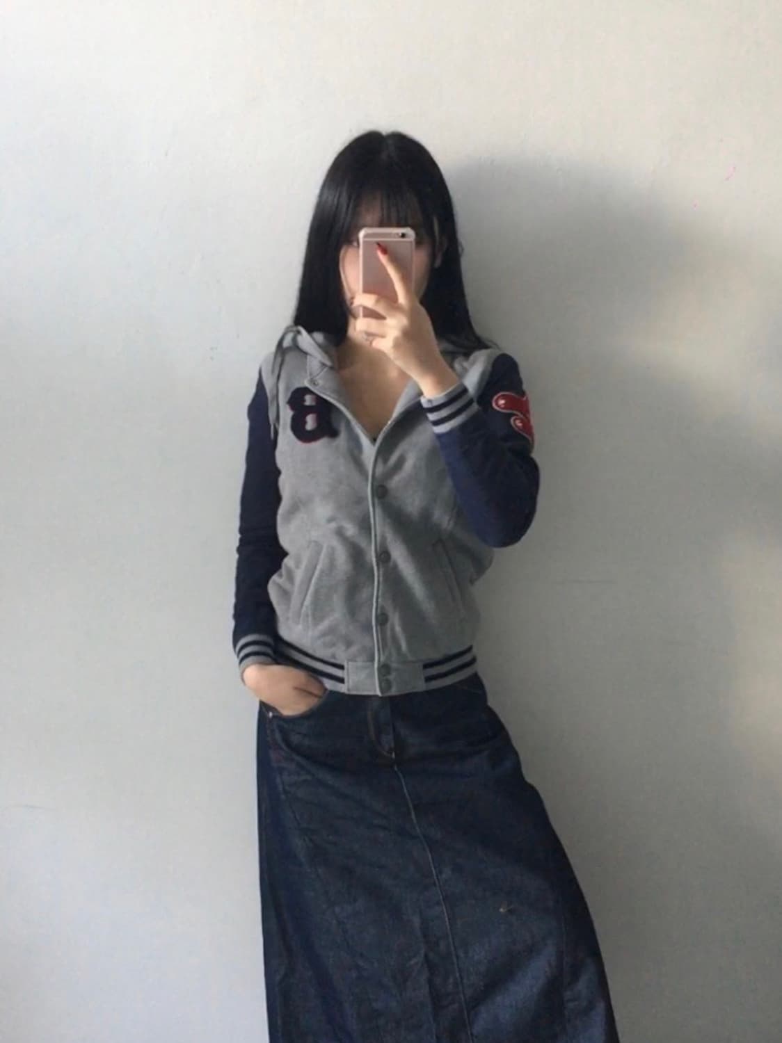 MLB 후드 바시티자켓 상품이미지1