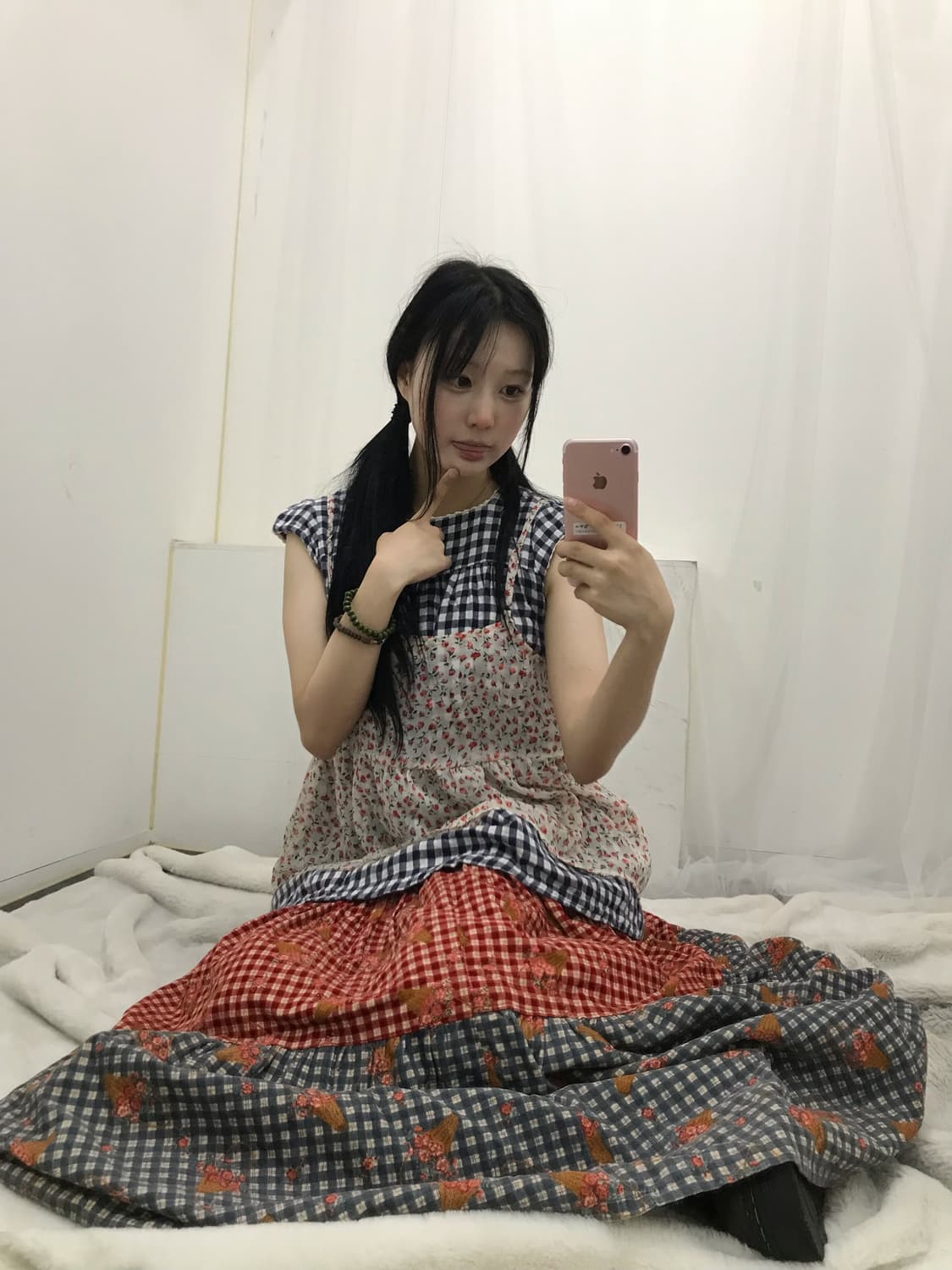 ✿키키 체크set ✿ 상품이미지1