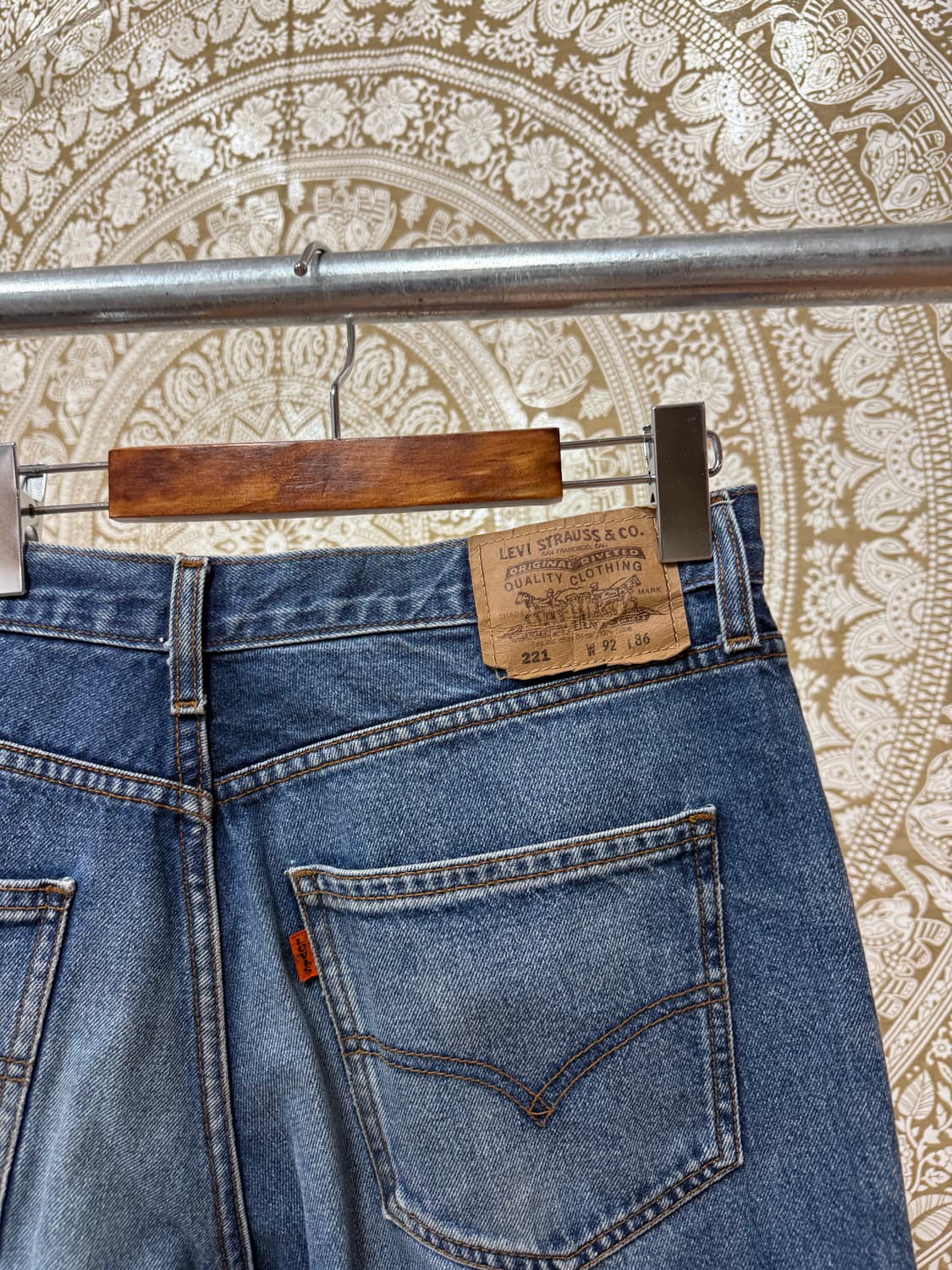 리바이스 221 오렌지탭 워싱 데님팬츠 (Z1031) 상품이미지6