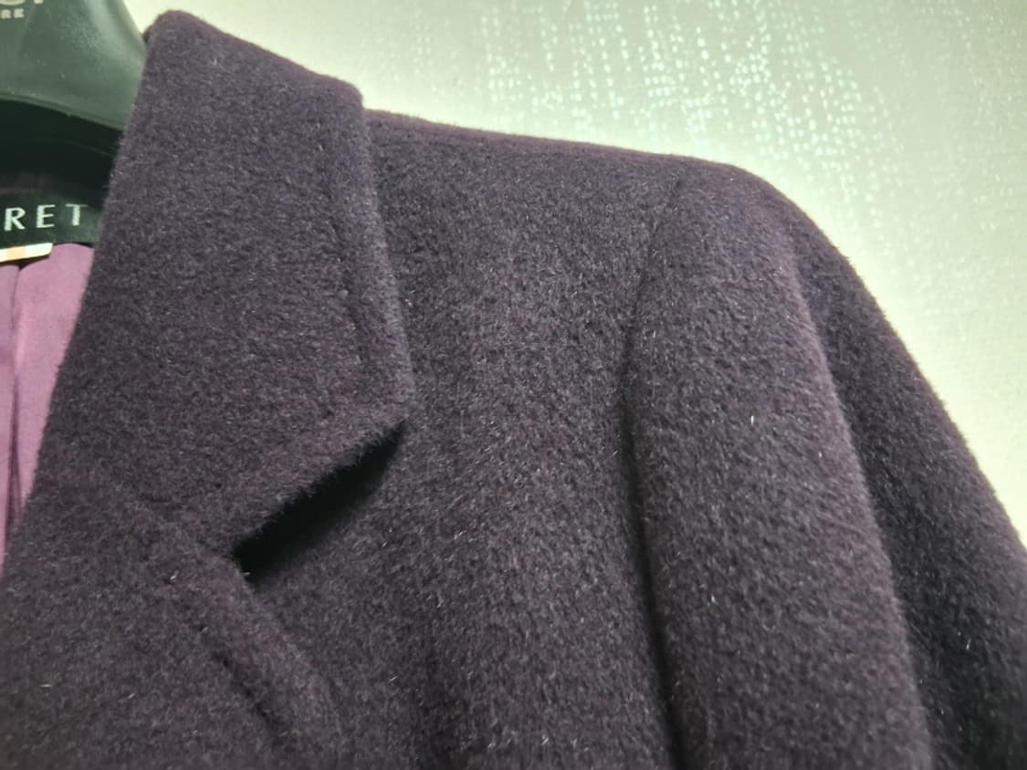 일본수입 KORET 진보라 100% 앙고라 울숏쟈켓 미착용 고품질 66
 상품이미지5
