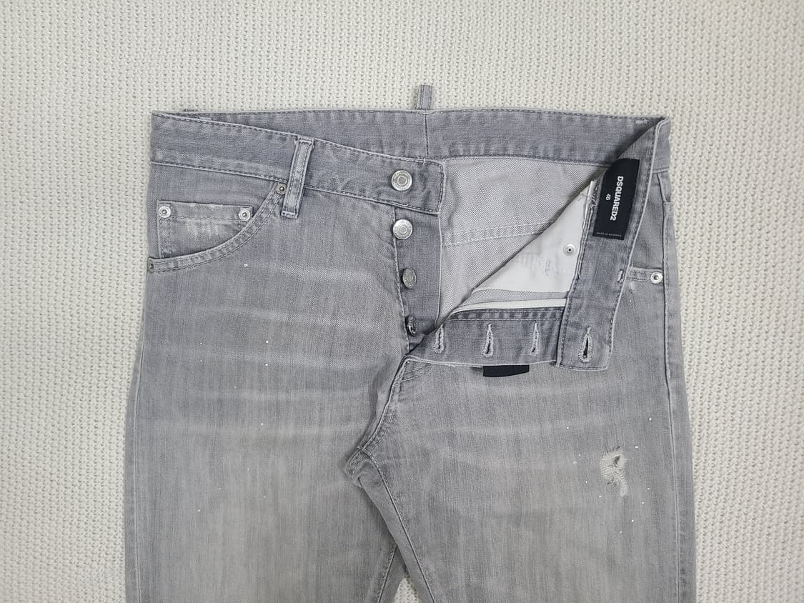 DSQUARED2 빈티지 워싱 페인트 데님 상품이미지3