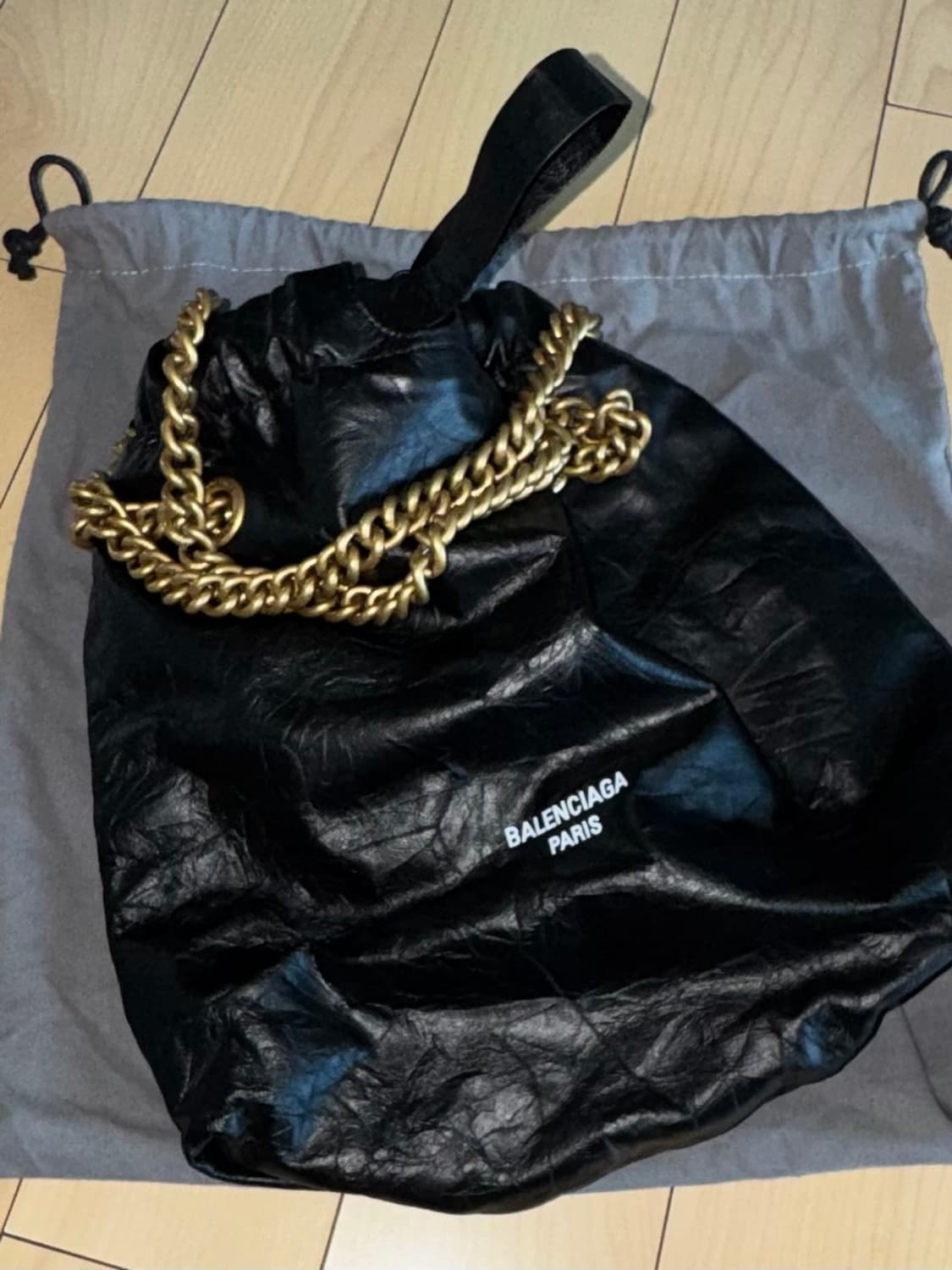 발렌시아가 크러쉬 토트백 스몰 상품이미지4