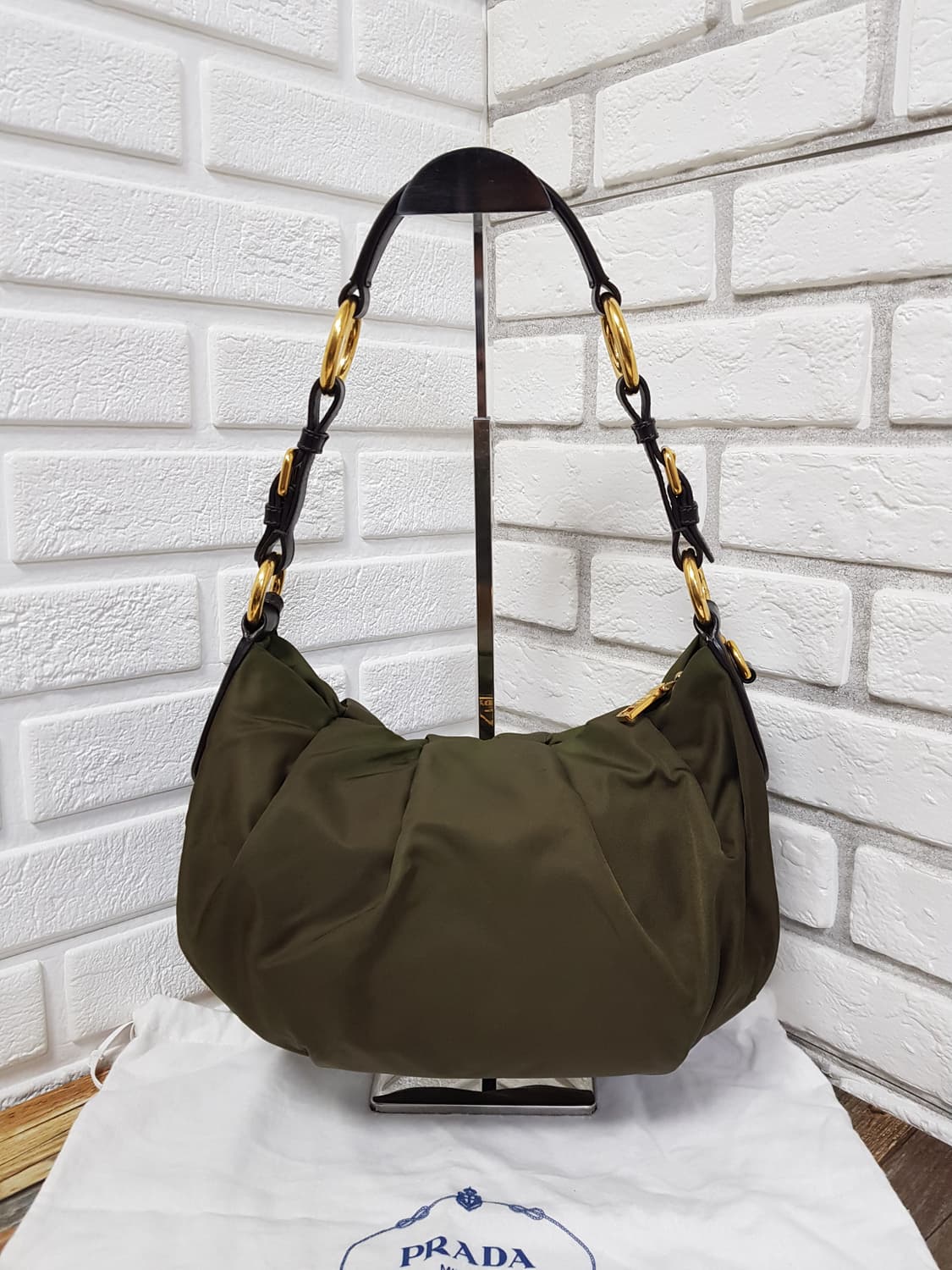 [정품] 프라다 포코노 금장 숄더백 상품이미지2