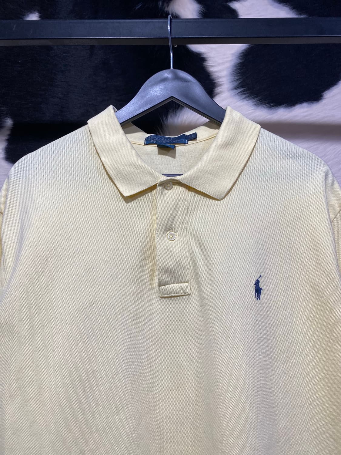 Polo Raplh Lauren 옐로우 베이직 카라 반팔티셔츠 상품이미지2