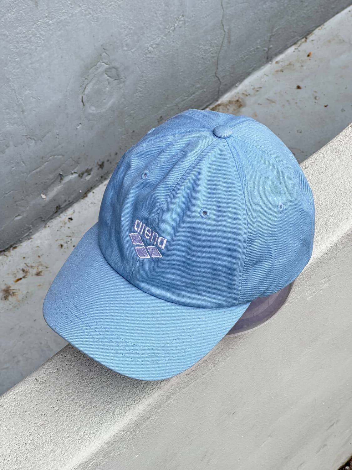 [F] 아레나 로고 하늘색 볼캡 모자 상품이미지2