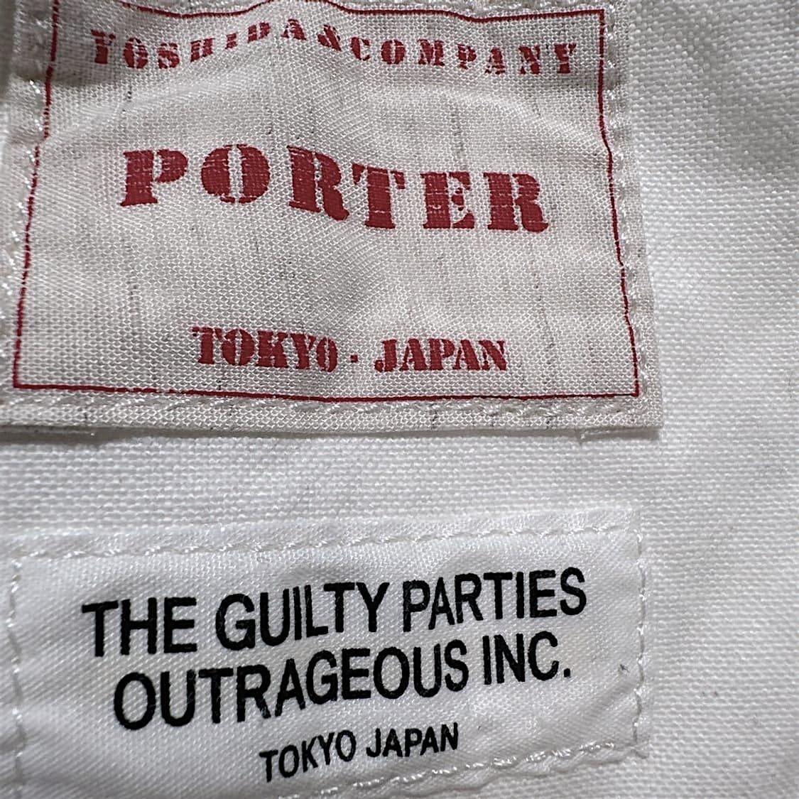 요시다 포터 x 와코마리아 캔버스 토트백 상품이미지9