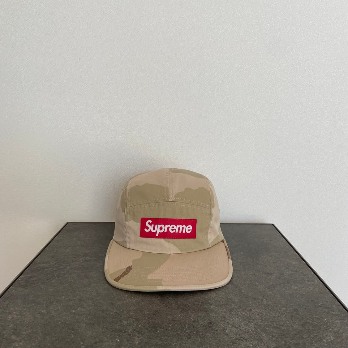 (OS) 슈프림 박스로고 캠프캡 모자 데저트 카모 상품이미지1