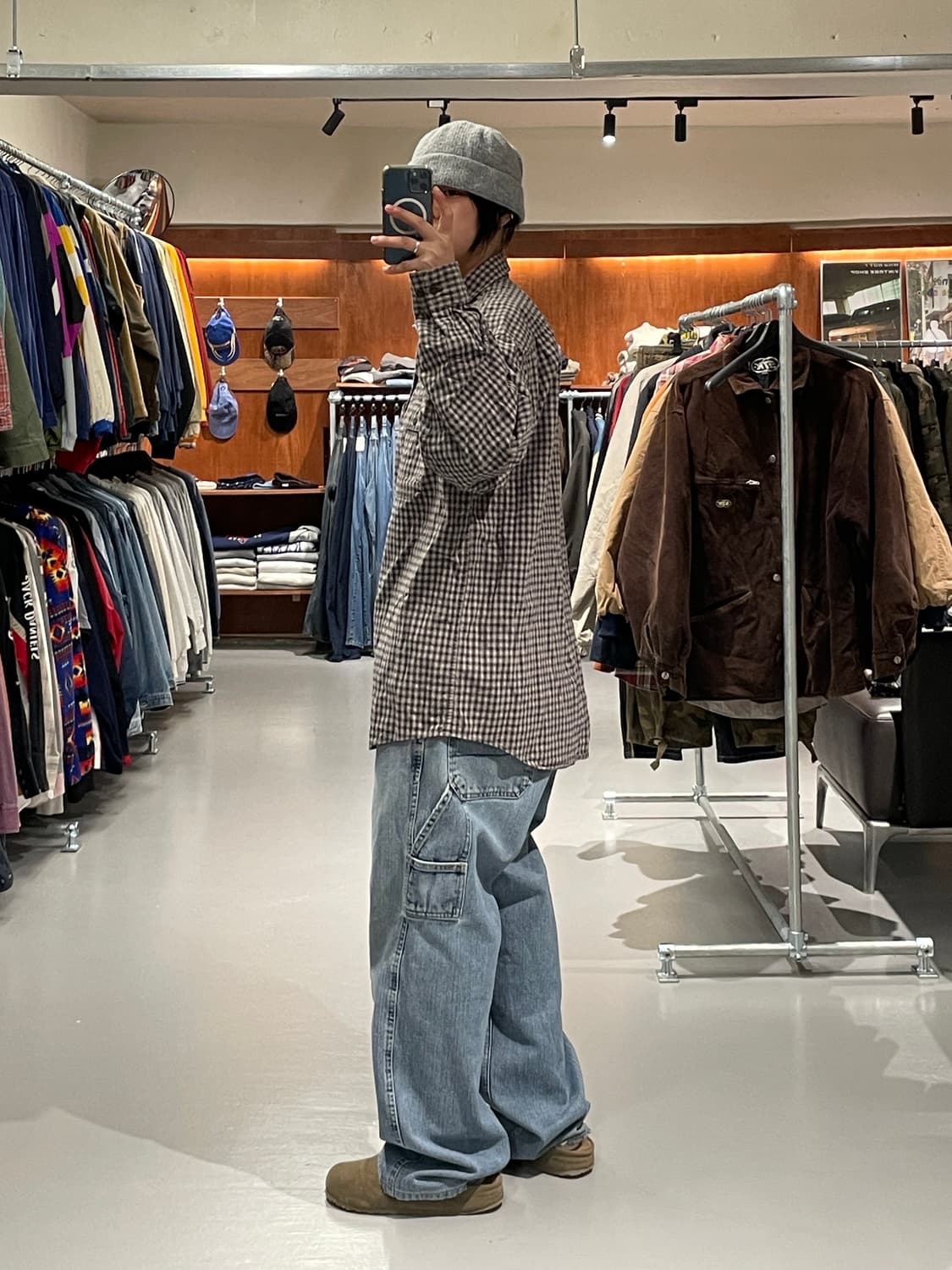 GAP 체크 셔츠   상품이미지5