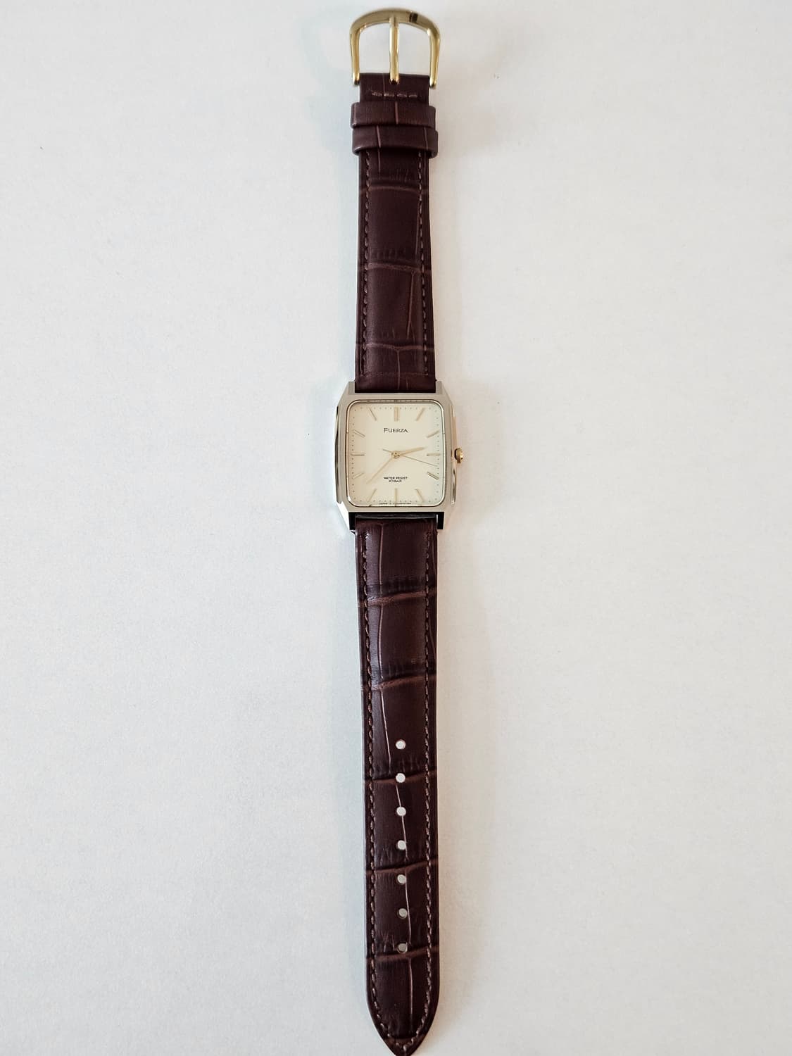 빈티지 오리엔트 FUERZA 사각 가죽 시계 상품이미지5