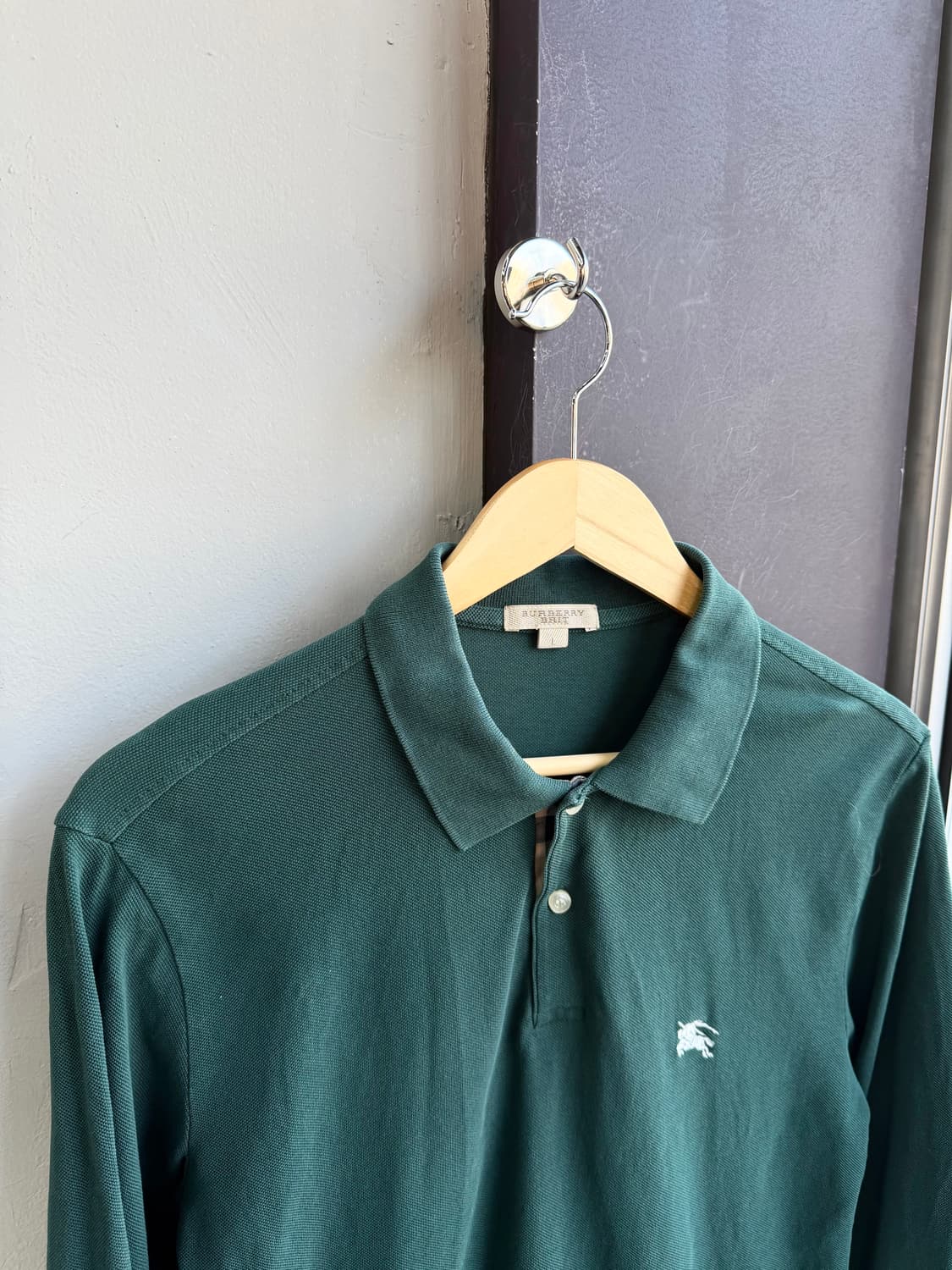 L/ 버버리 기마로고 PK 긴팔 상품이미지3