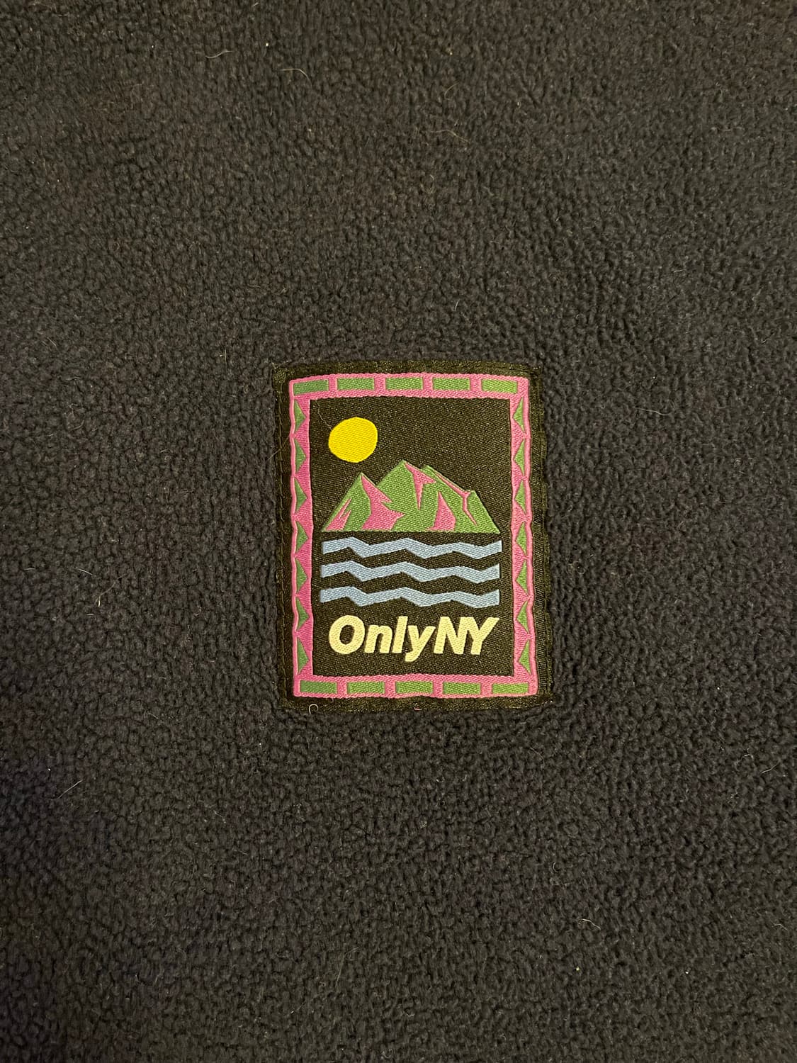 Only ny 온리뉴욕 멀티컬러 짚업 후리스 M 상품이미지3