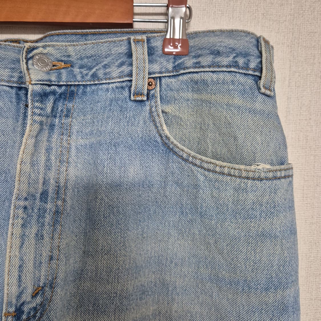 00's Made In USA 리바이스 Levis 505 데님팬츠 상품이미지3