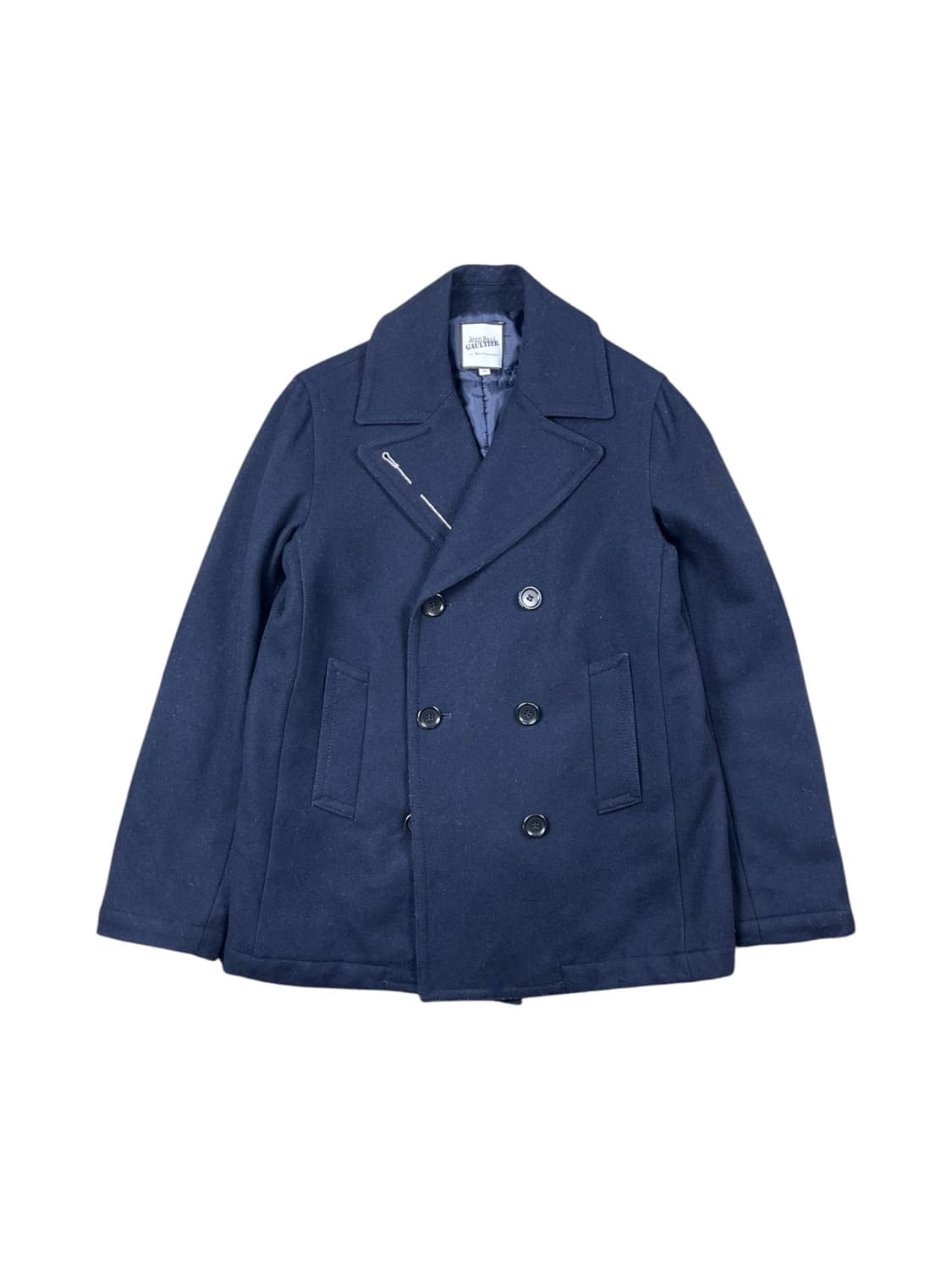 JEAN PAUL GAULTIER  자수 디테일 울 숏 피코트 상품이미지6