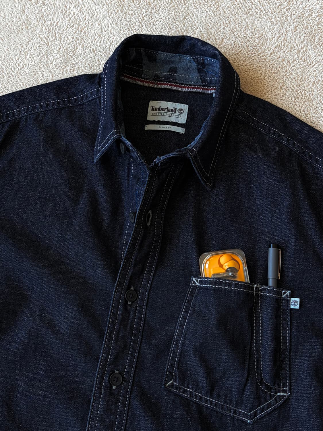 팀버랜드 샴브레이 셔츠 상품이미지1