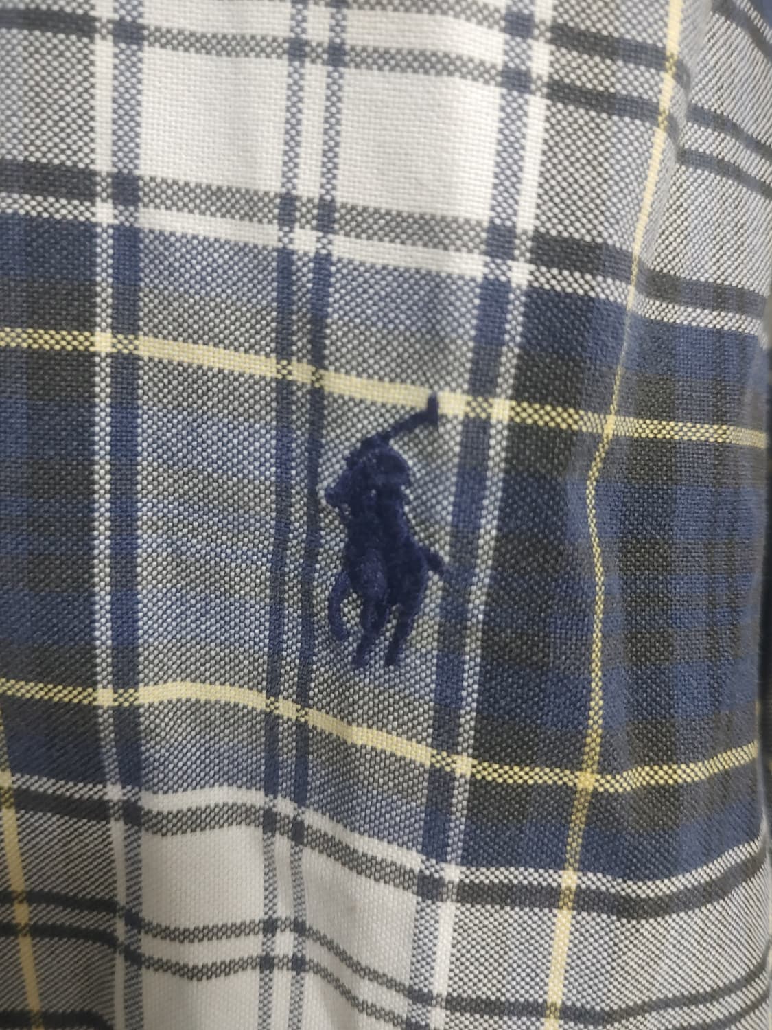 랄프로렌 폴로  남성 체크 남방-100사이즈 상품이미지4