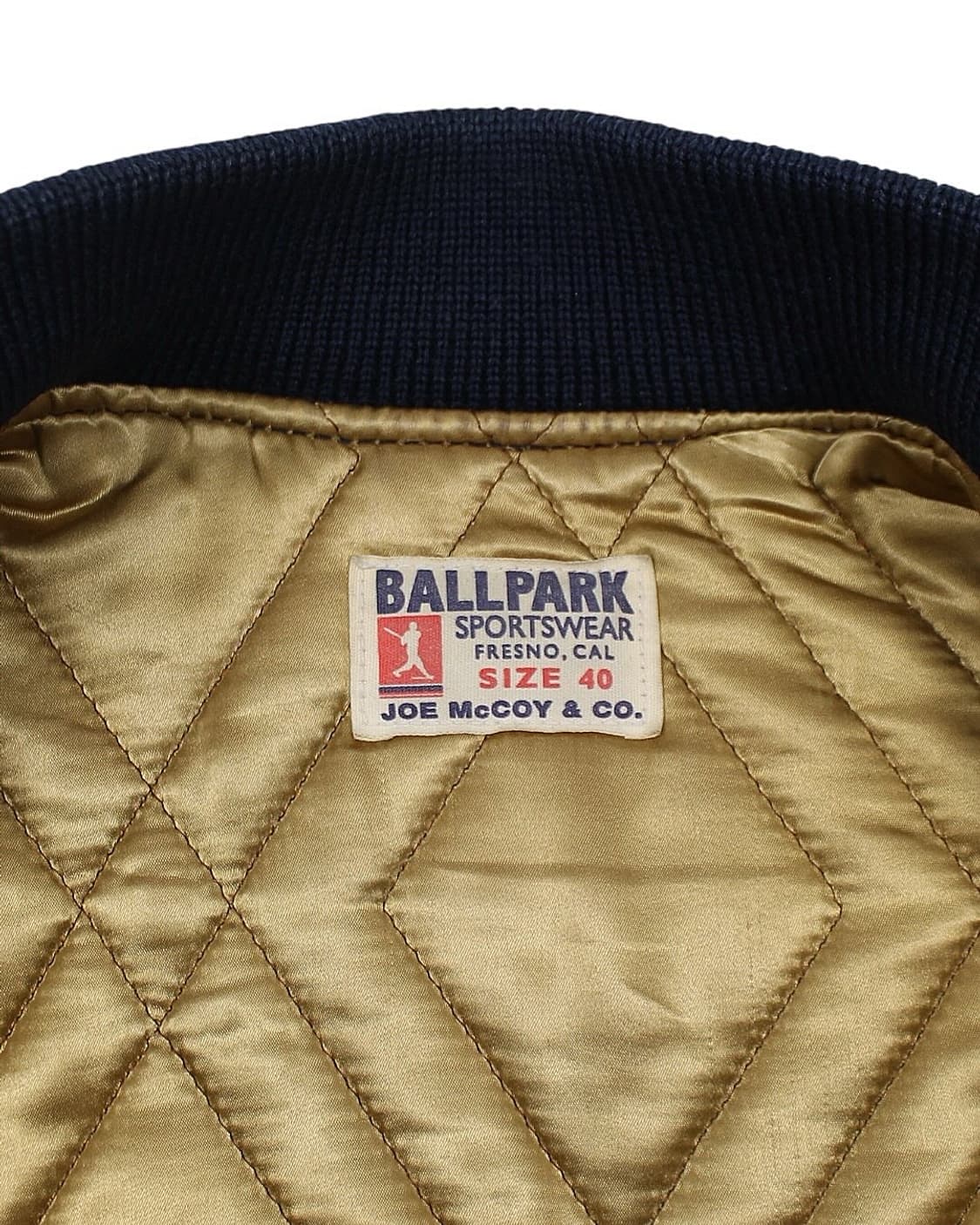 리얼맥코이 조맥코이 울 바시티 자켓 볼파크 상품이미지5