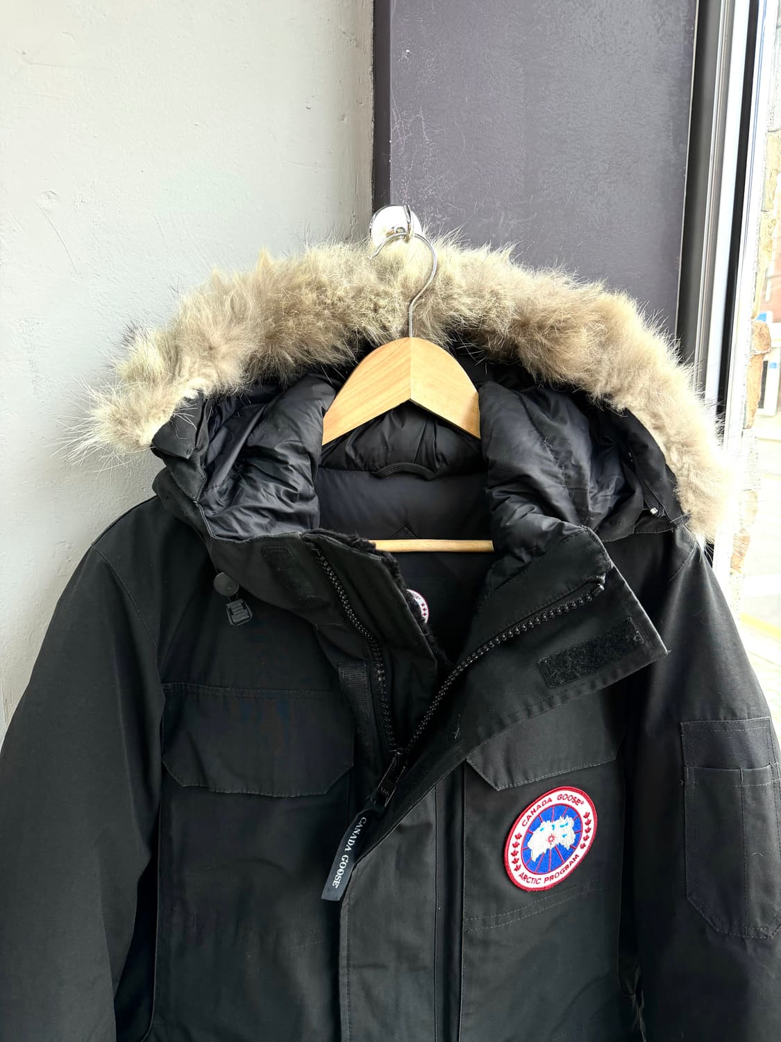 S/ 캐나다구스 시타델 퍼후드 패딩점퍼 상품이미지4