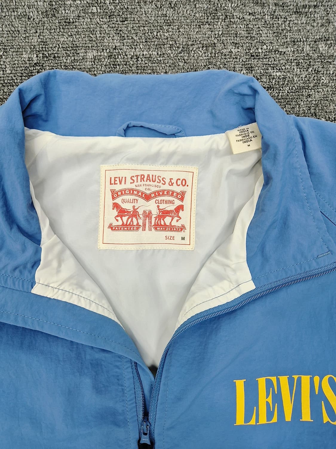 [M]<리바이스>스카이블루 트랙탑 바람막이 상품이미지2