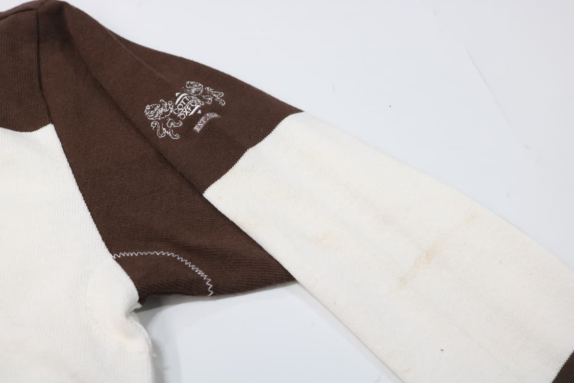 OTTON OXFORD 코튼 옥스포드 레이스업 스트라이프 롱슬리브 상품이미지4