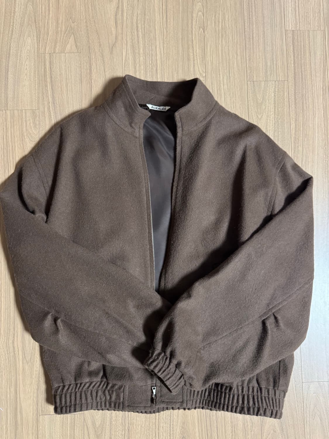 23시즌 오라리 카멜 블루종 5사이즈 상품이미지1