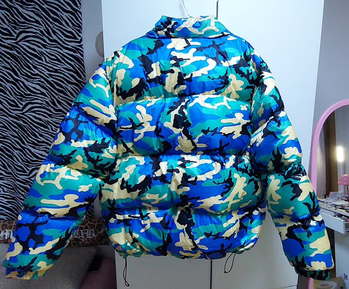 (네고O) 나일론 푸퍼 카모 패딩 새상품 (어웨이크 뉴욕) 상품이미지7