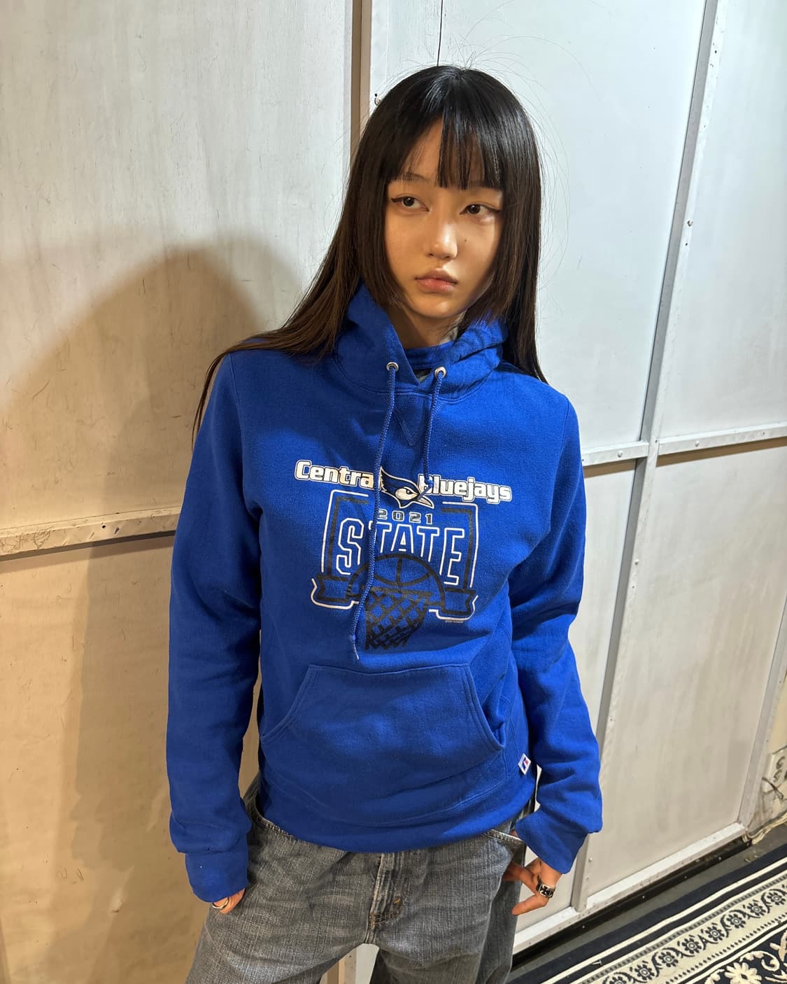 90s RUSSELL blue hooide 상품이미지1