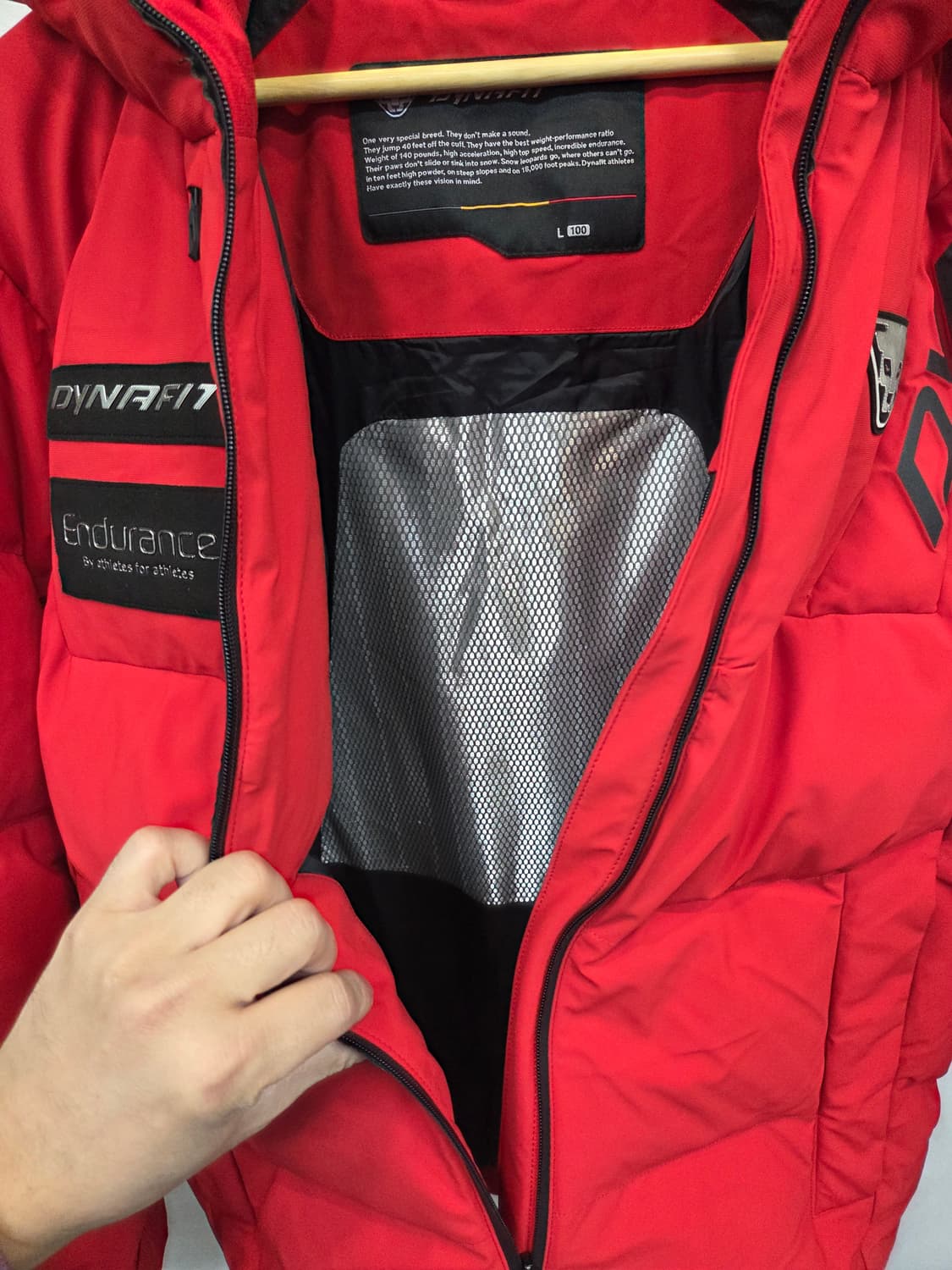 다이나핏 딜라이트 헤비 다운 패딩 L 상품이미지4