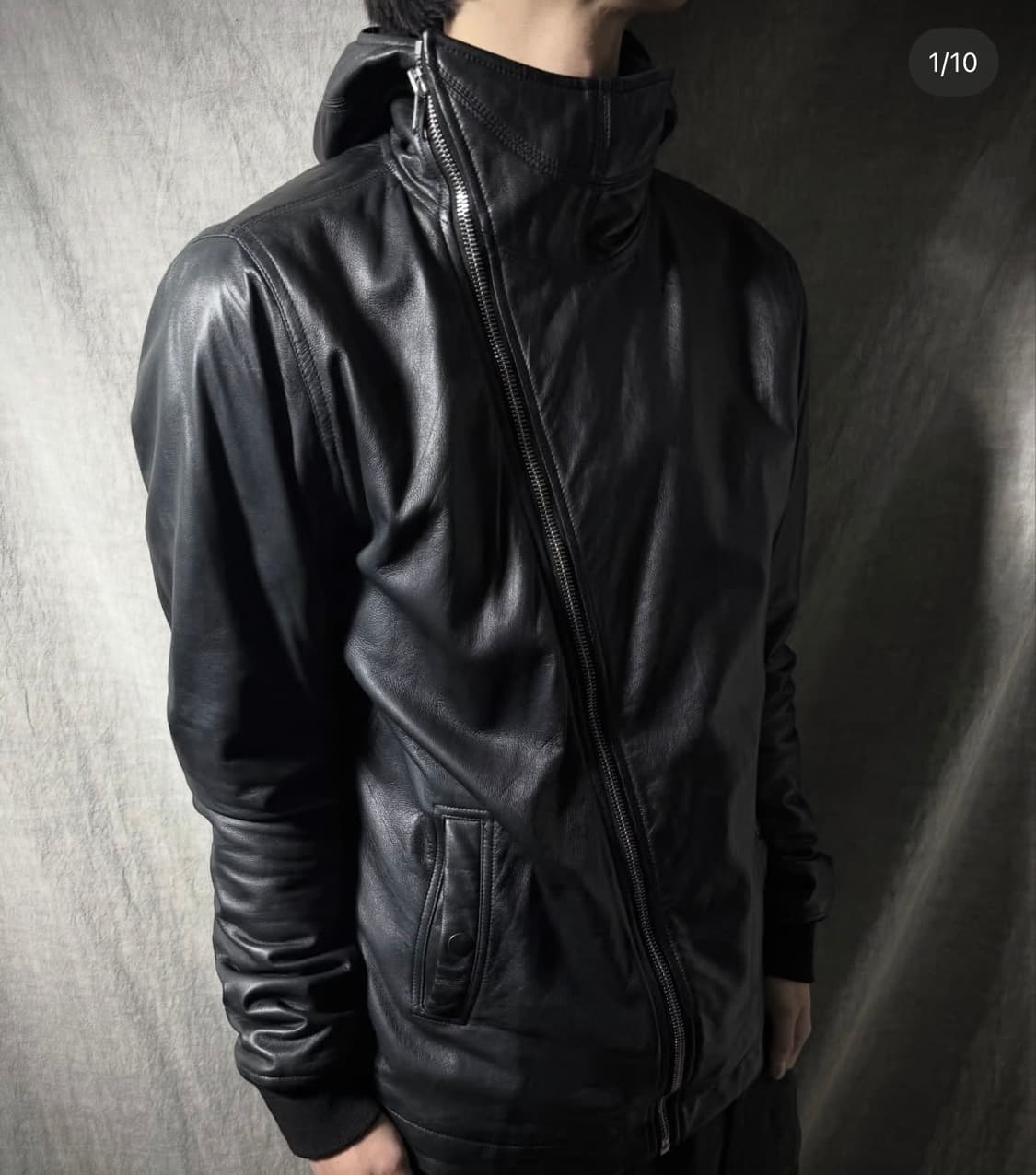 릭 오웬스 2014fw leather jacket 상품이미지1