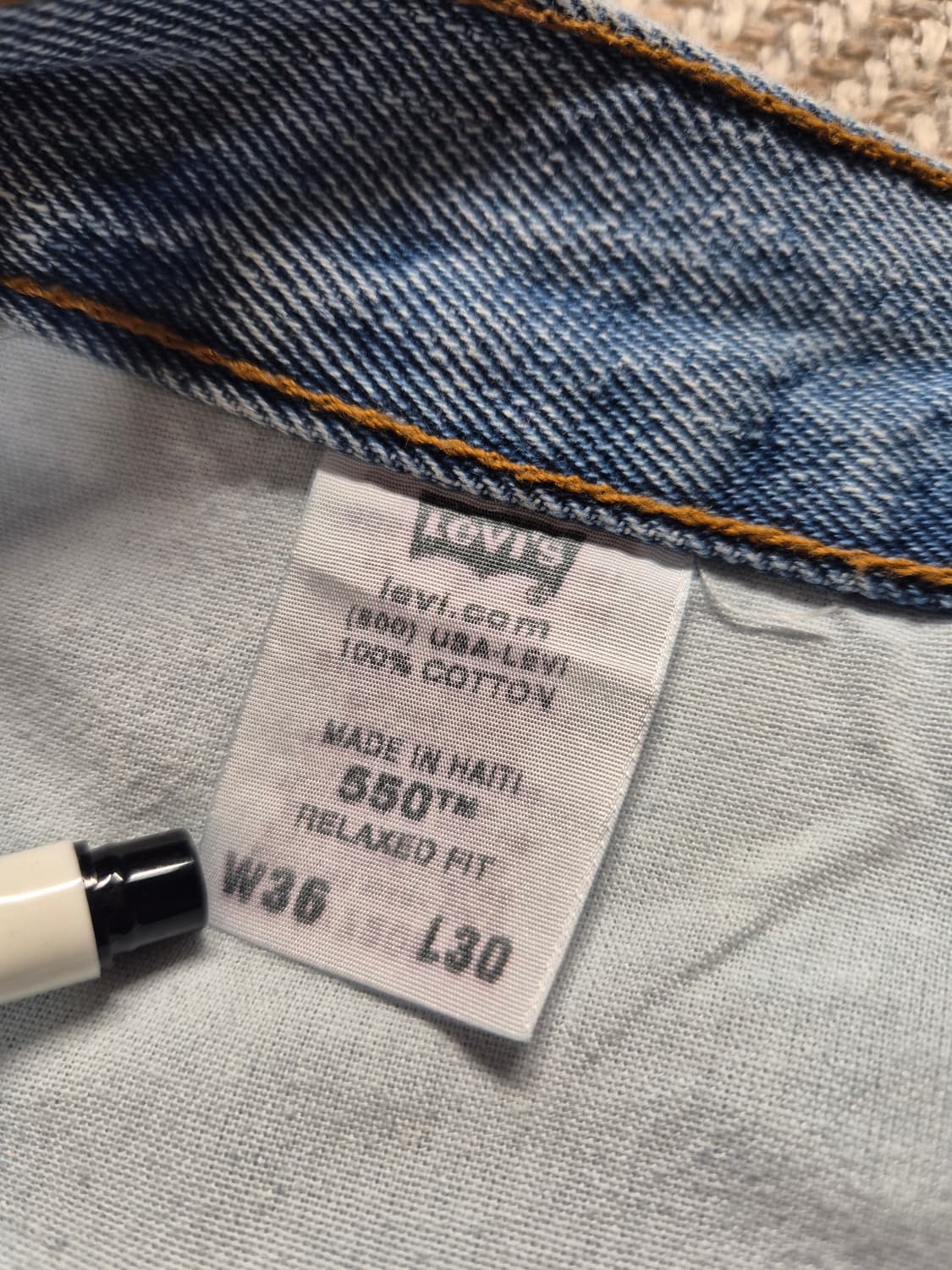 리바이스 550 w36 (A18) 상품이미지5