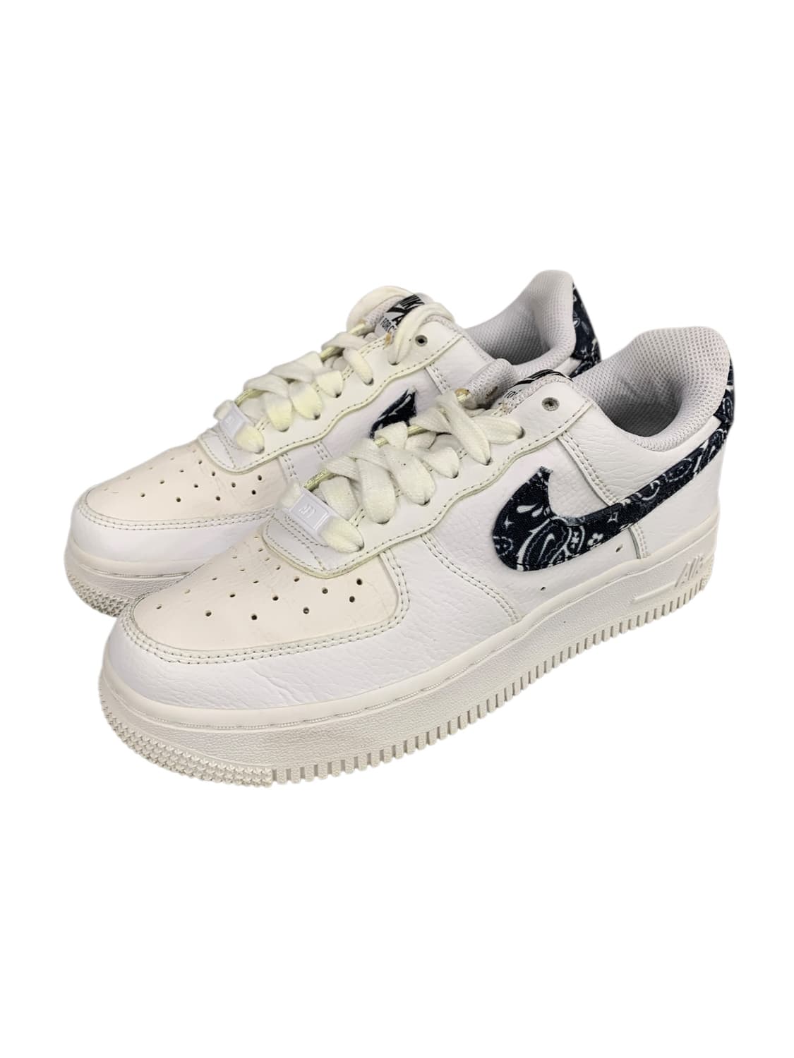 나이키 에어 포스 1 '07 에센셜 블랙 페이즐리 225 상품이미지5