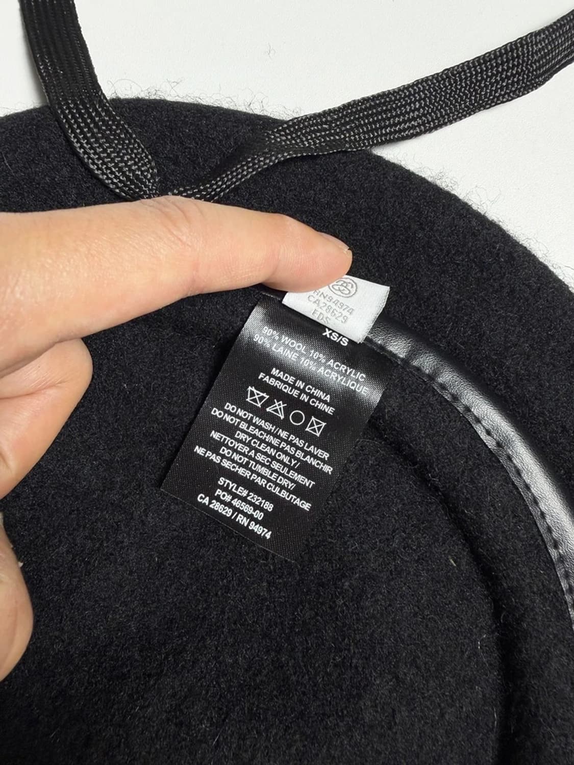 스투시 Stussy 우먼스 울 베레모 PR2207 상품이미지6