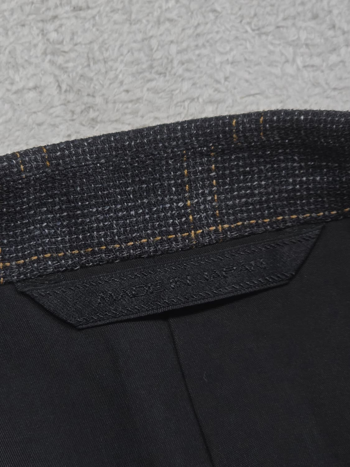 Durban 더반 울 캐시미어 혼방 체크 블레이저 자켓 100사이즈 상품이미지7