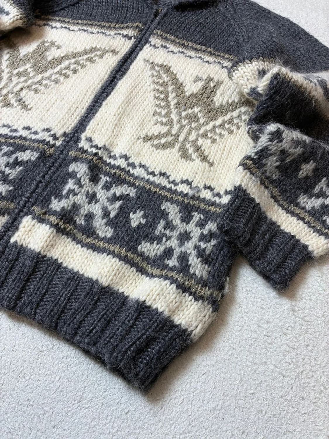 CREATION CUBE 90's 재팬 헤비 울 코위찬 PN6672    상품이미지3