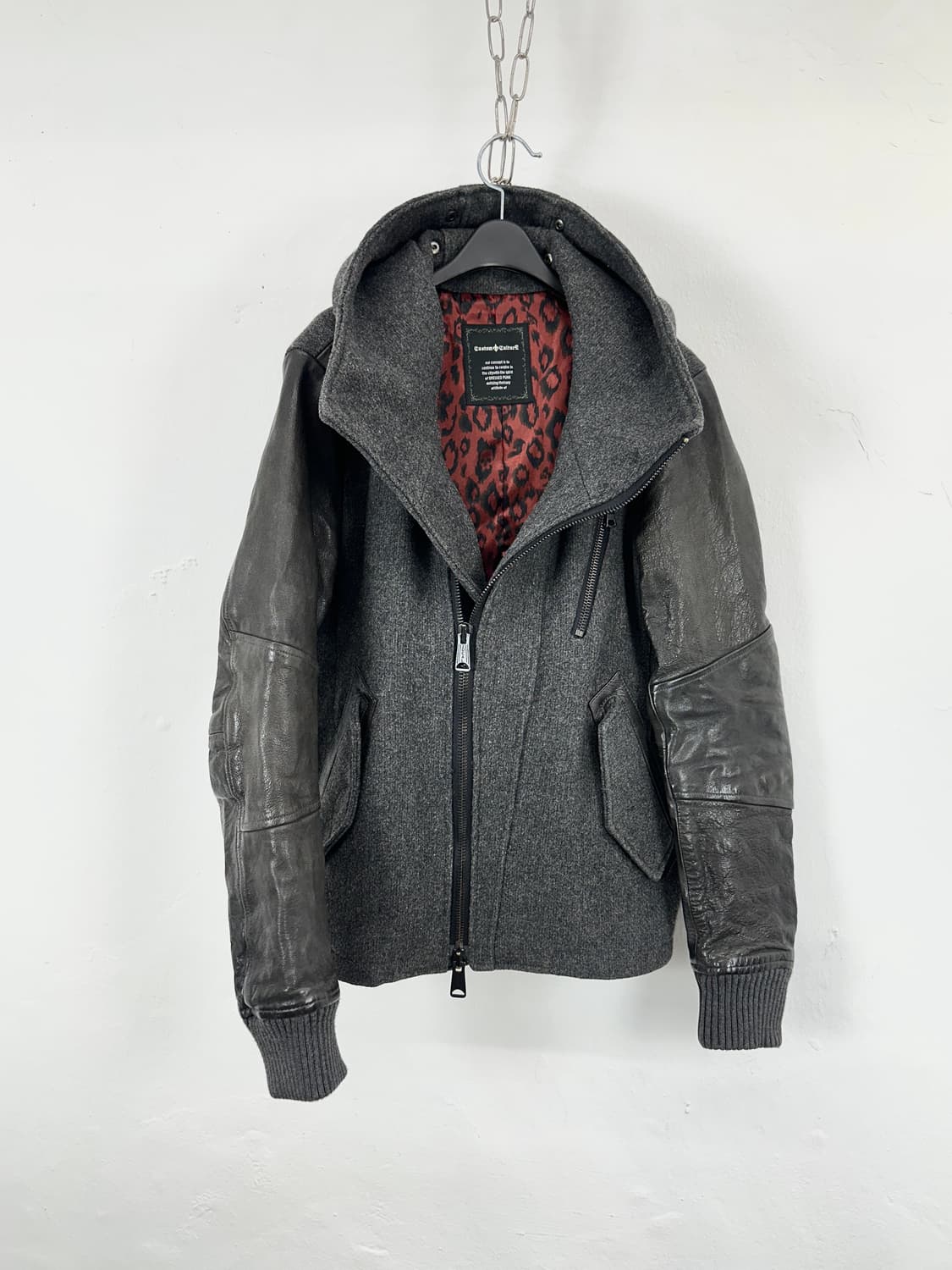 Custom Culture Asymmetric Goat Leather 상품이미지2